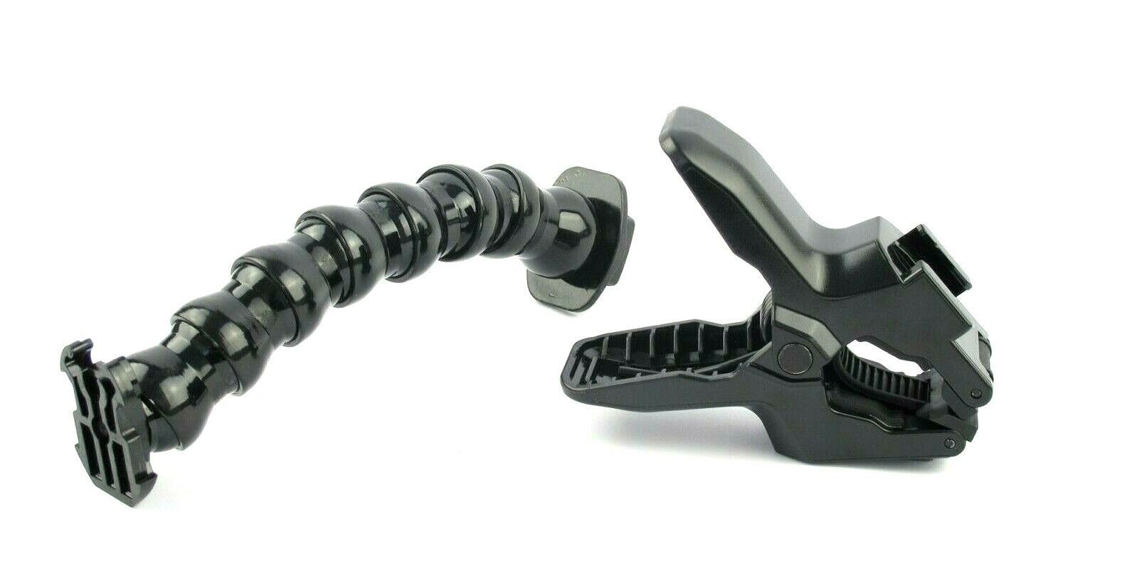 New Jaws Flex Clamp Mount with Adjustable Neck for GoPro Hero 9 8 7 6 5 Camera