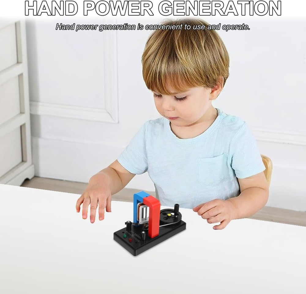 Hand Crank Generator Dc Electric Motor Kit for Stem Science Experiments DC Elect