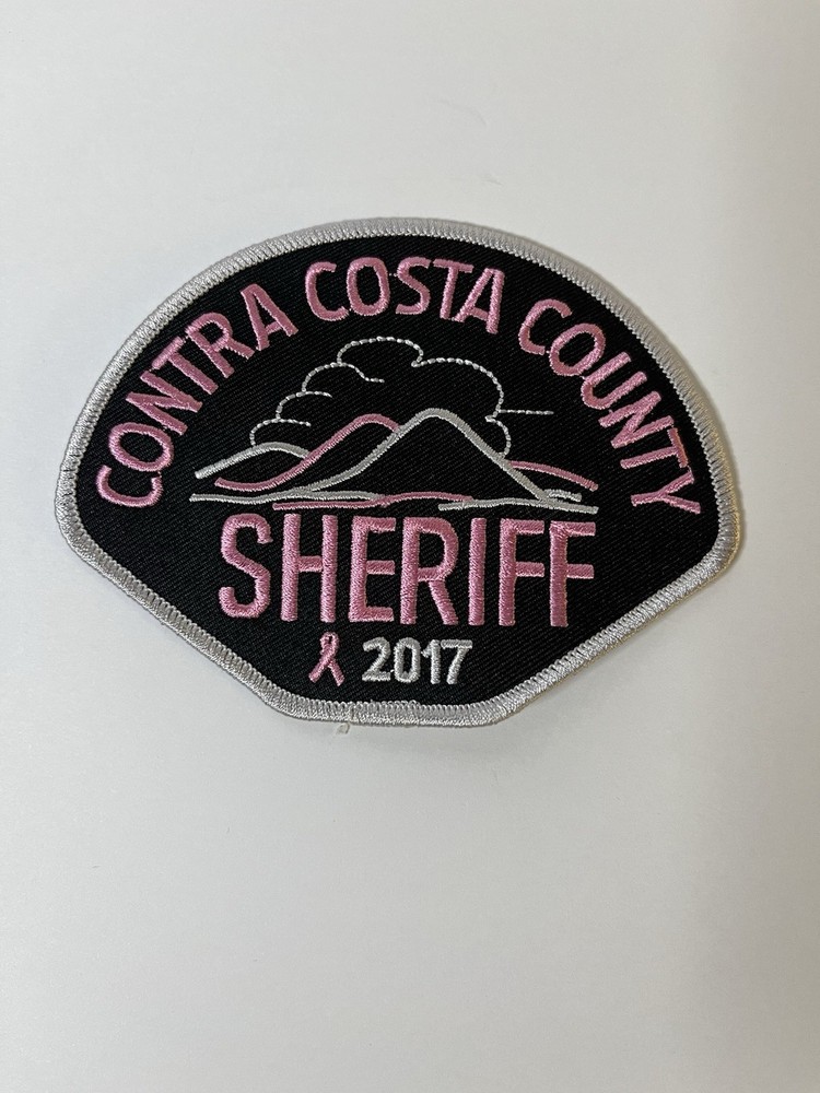 Contra Costa County Sheriff - 2017 Pink Patch Project