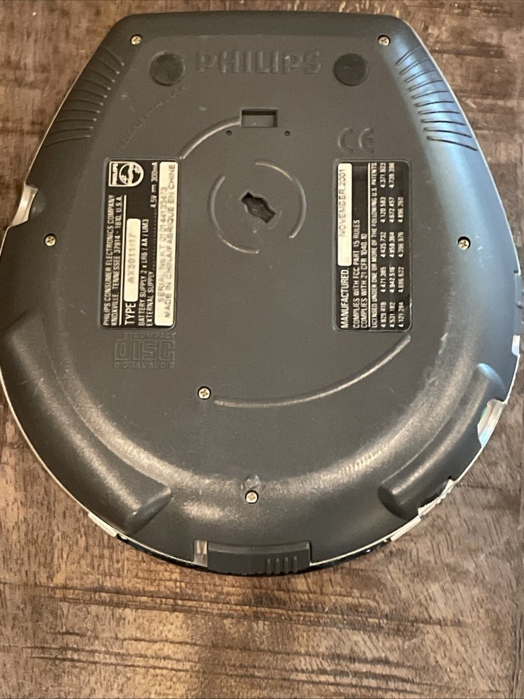 Philips Jogproof Portable CD Player 45 ESP Model AX5011/17 - Tested