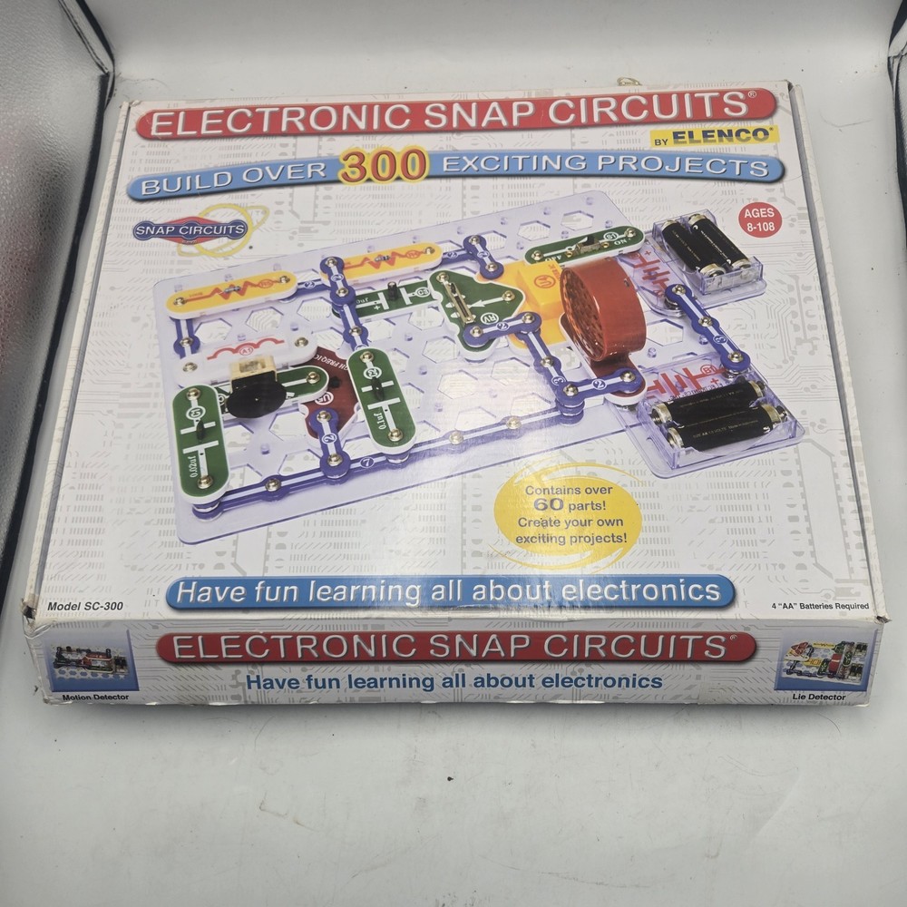 Elenco Electronic Snap Circuits: 300 Experiments; SC-300 -COMPLETE