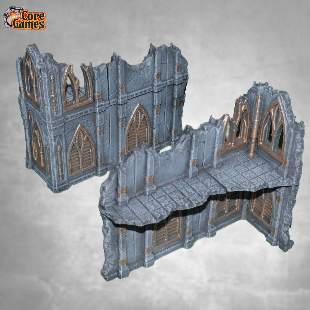 2x Modular Grim Dark Ruins