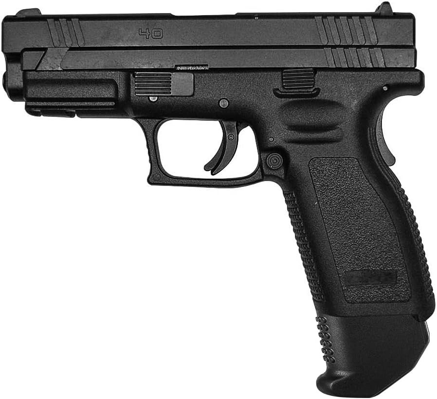 Grip 2 Pieces Extensions Fits Springfield XD9 and XD40 Sub Compact Black