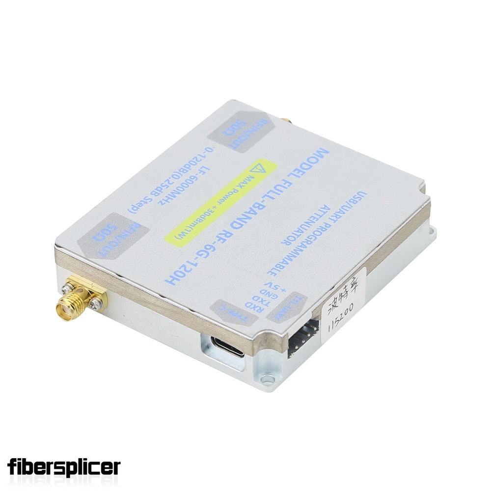 LF-6GHZ-120DB Bidirectional Digital Control RF Attenuator w/TFT Main Controller
