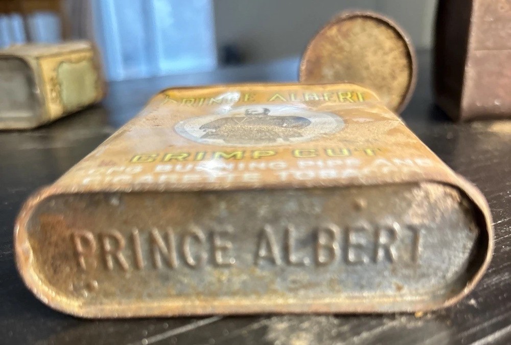 Antique tins Containers