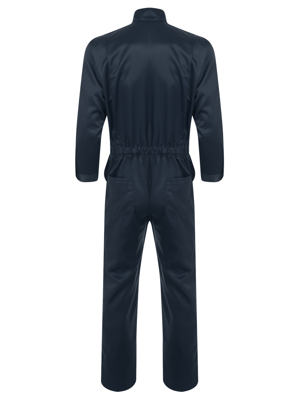 Men's Cotton Work Coveralls Long Sleeve Dustproof Multiple Pockets Jumpsuits
