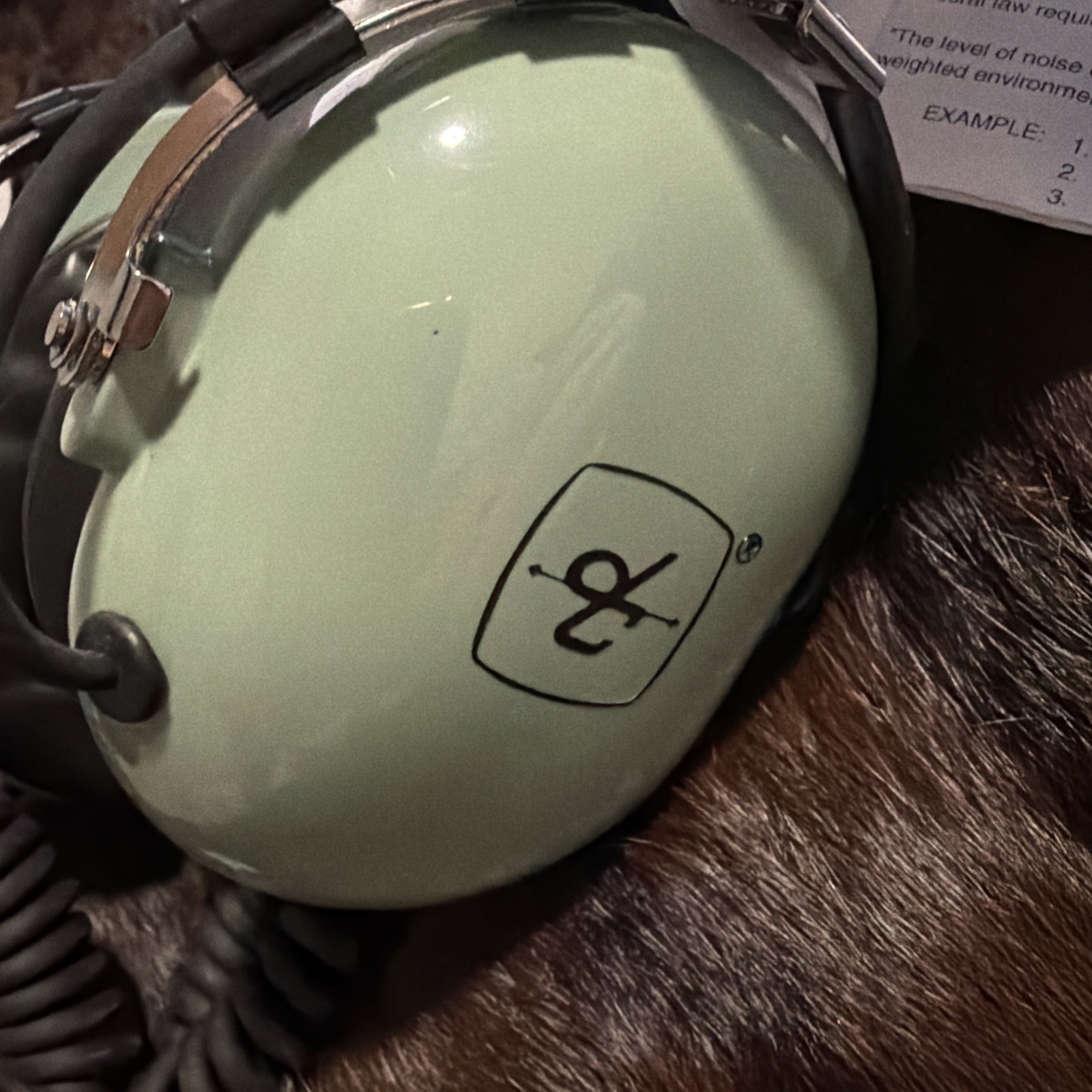 David Clark Aviation H10-76 Military Aviation Headset Headphones w/ Microphone