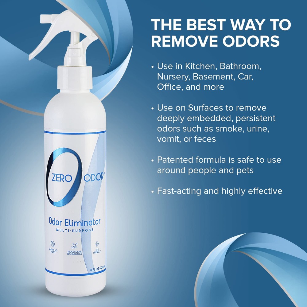 Multi-Purpose Odor Eliminator - Eliminate Air & Surface Odor – Patented Techn...