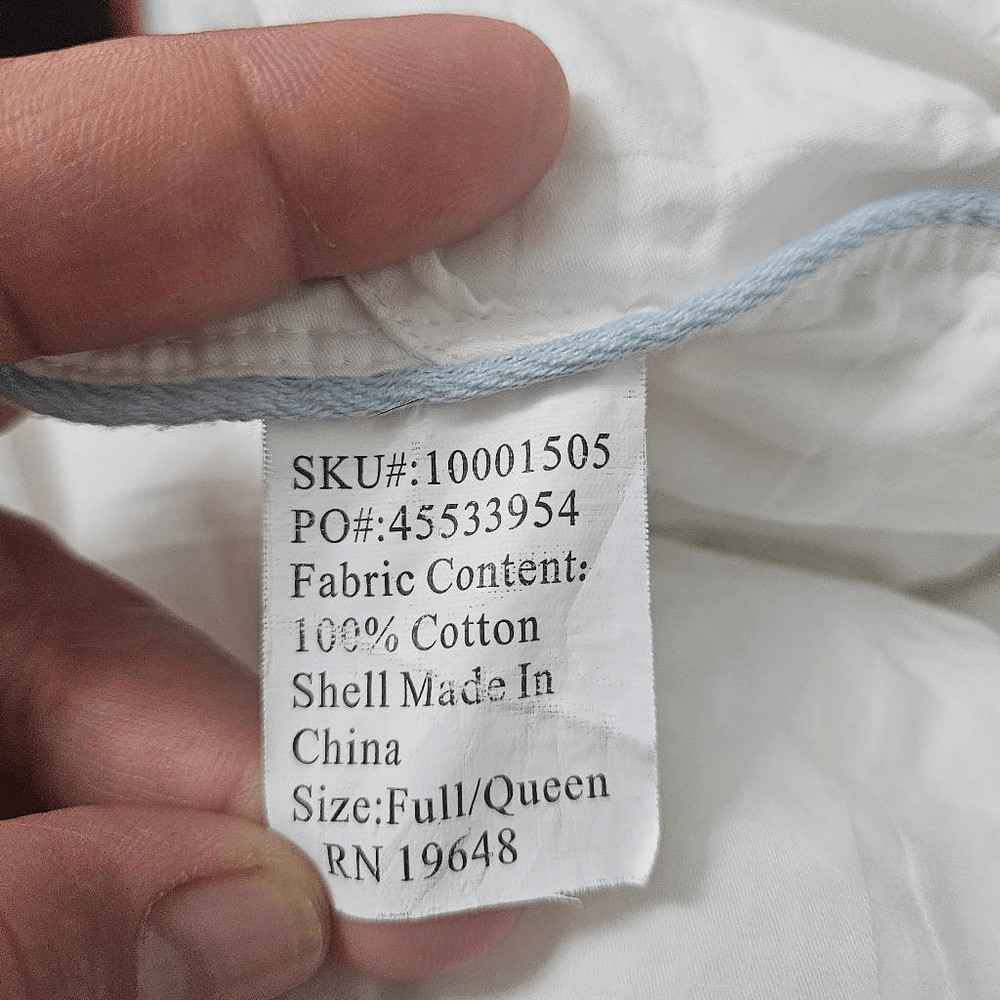 West elm duvet insert full/queen size