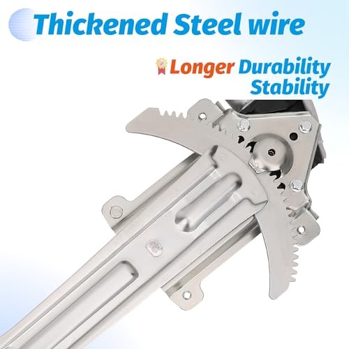 Front Left Driver Side Power Window Regulator with Motor Compatible with Chevy