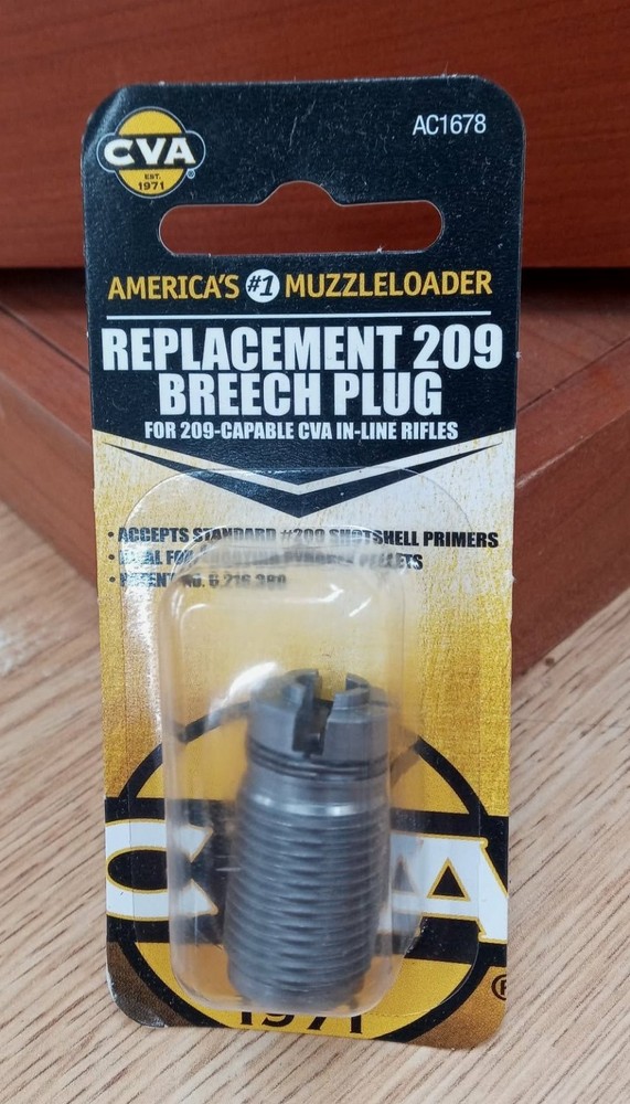 CVA Replacement 209 Breech Plug AC1678 NEW
