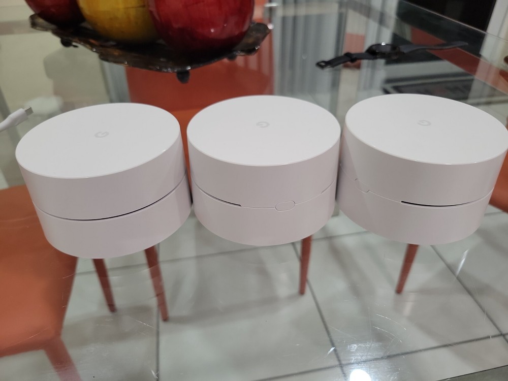 Google Wifi System Router Replacement Set - Set of 3