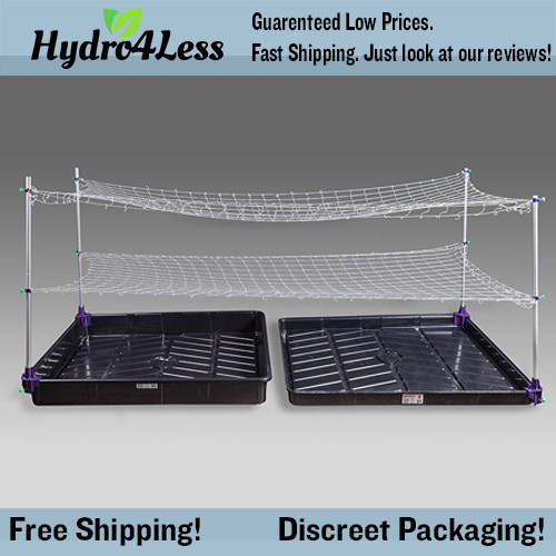 Hydroponic Tray Net Stands Attachment Outside Dimension Model B Support Rack