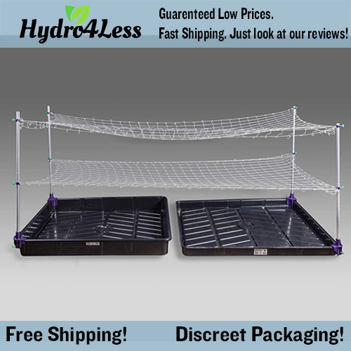 Hydroponic Tray Net Stands Attachment Outside Dimension Model B Support Rack