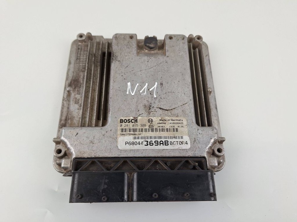 Dodge Caliber 2007 Engine Control Module P68044369AB kW BVV1208