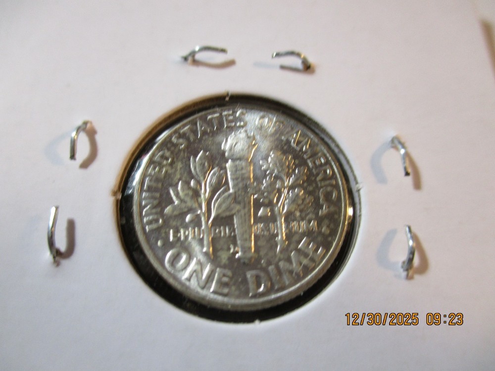 1958-D ROOSEVELT SILVER DIME SPLIT BANDS XX