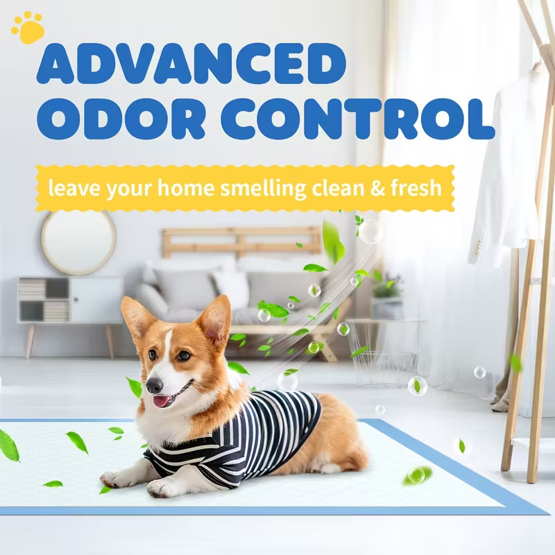 Dog Pee Pads Super Absorbent Puppy Pads 22x22 Dog Training Pads 40/80/120 Count