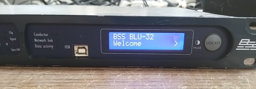 Soundweb London Blu-32 Signal Processor. *READ⬇️*