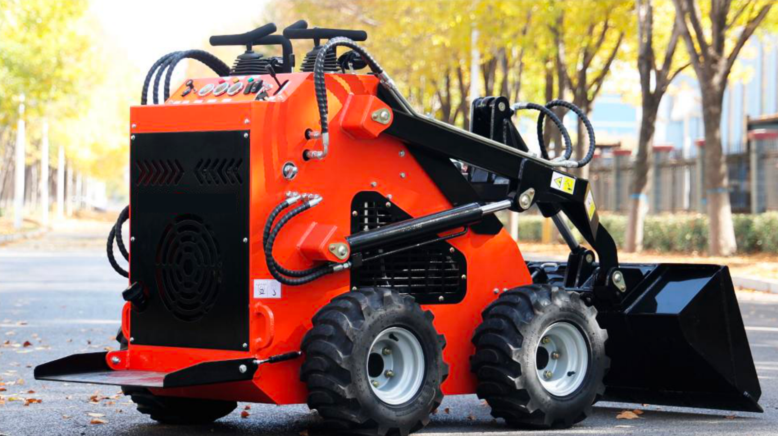 Mini SkidSteer Loader Wheel Honda EPA Gas 22.1 HP Engine FREE SHIPPING