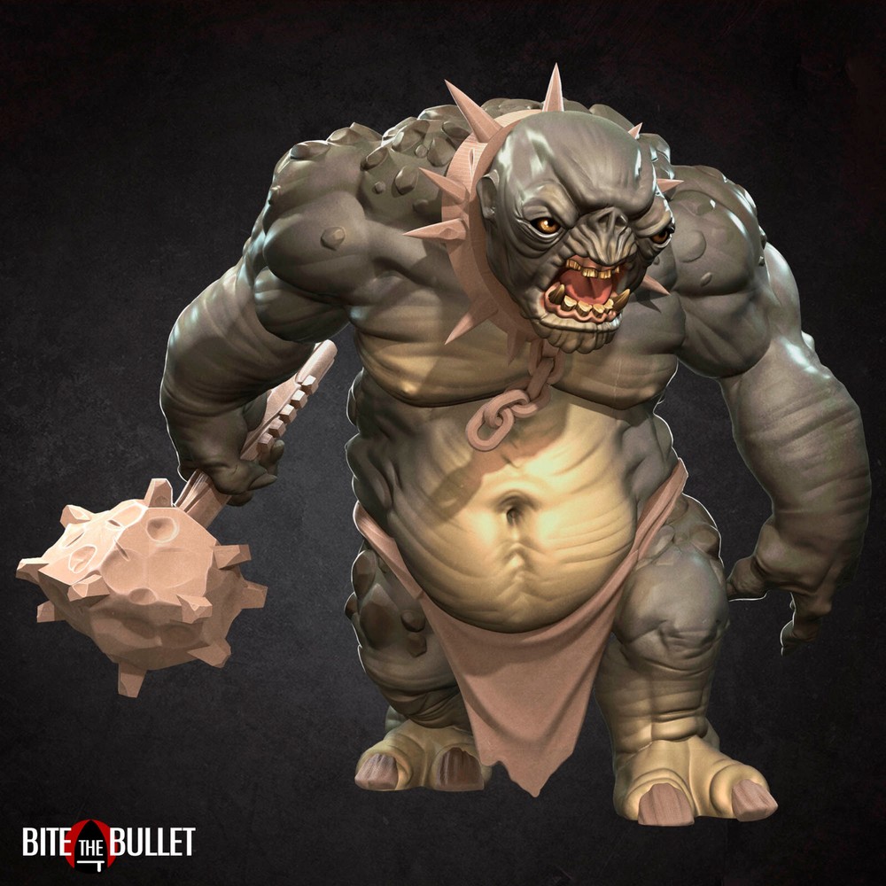 Cave Troll - Bite the Bullet - Dungeons and Dragons