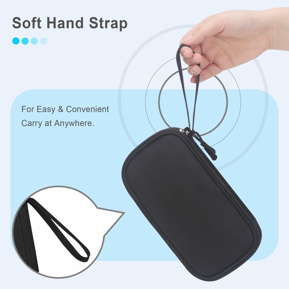 Lacdo USB Flash Drive Case Thumb Drive Holder Case Organizer Portable Electro...