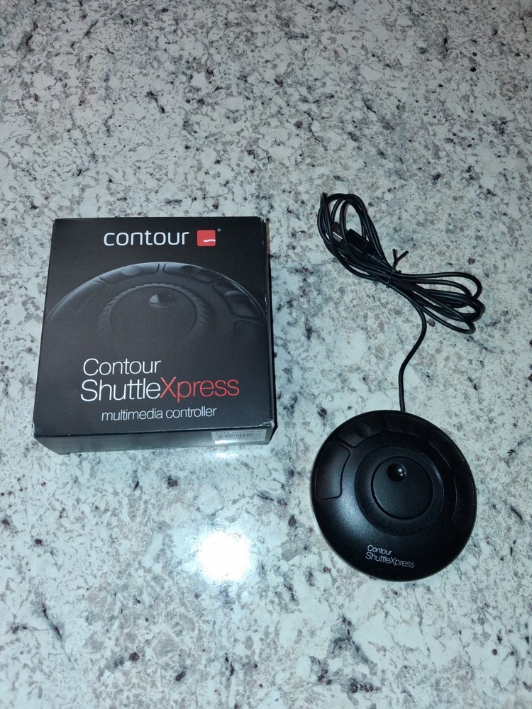 Contour Shuttle Xpress USB Multimedia Controller for Editors 5 Buttons Jog
