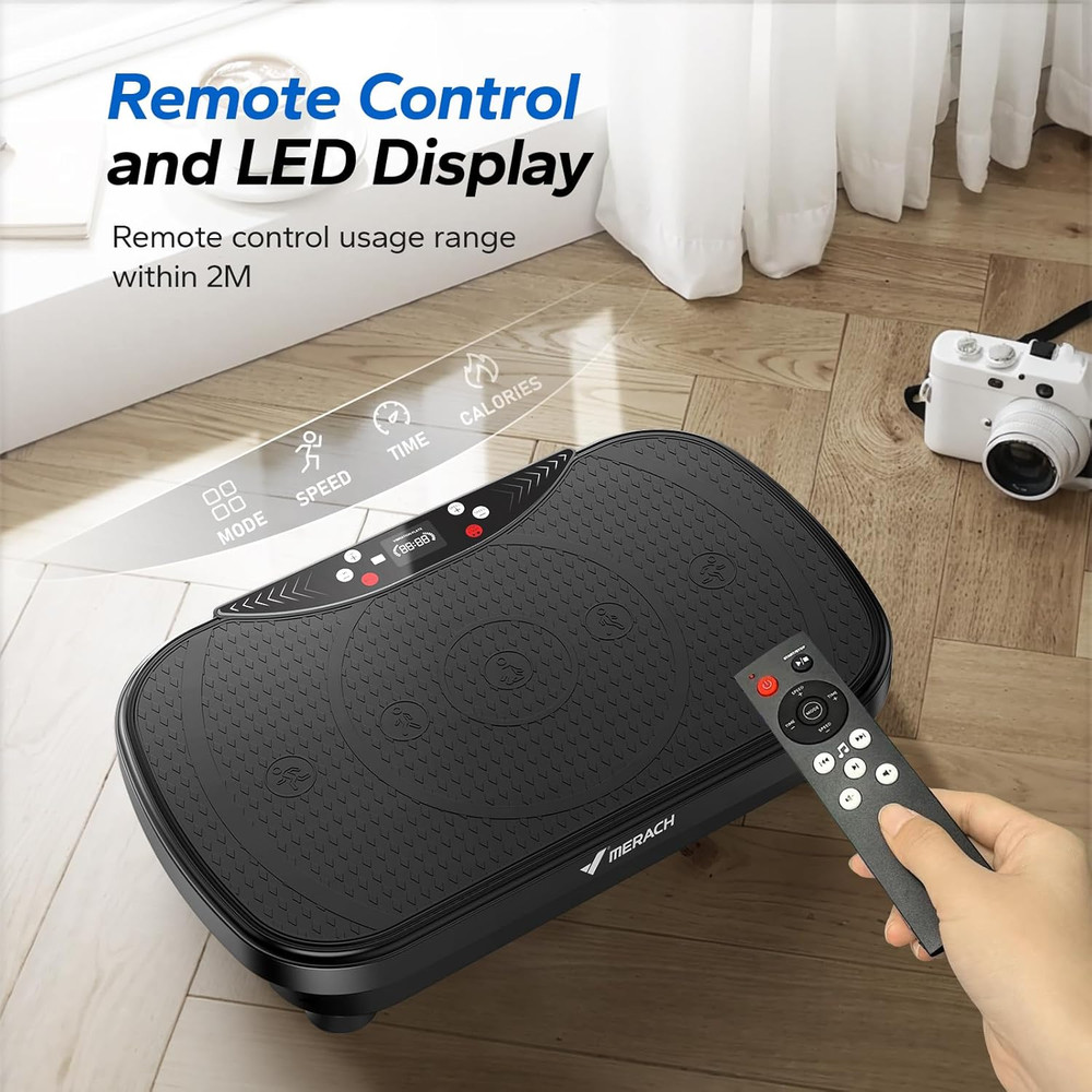 Vibration Plate Exercise Machine, Vibration Plate for Lymphatic Drainage Weight
