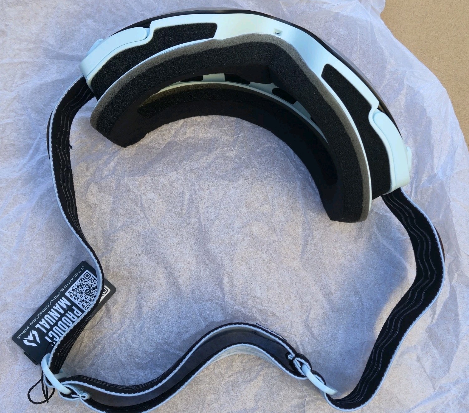 Wildhorn ROCA SNOW GOGGLE/ SKI AND SNOWBOARD GOGGLES. ROCA-FROST-SILVER-W.