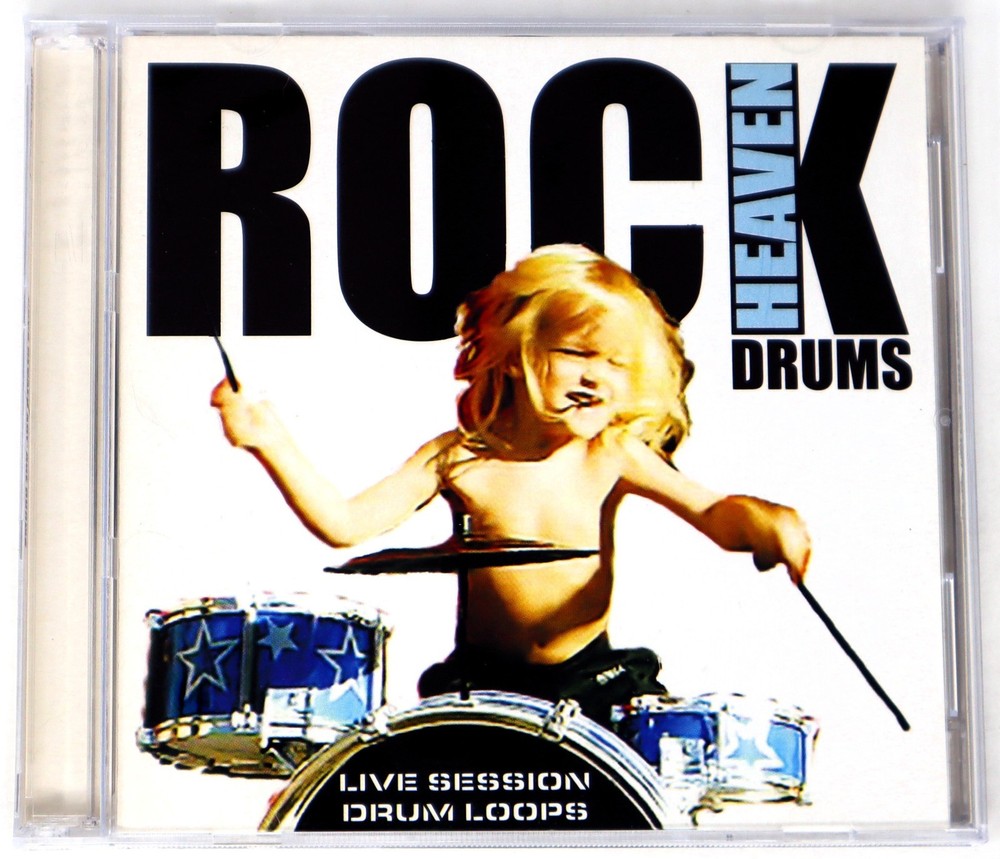 Quazibeat Rock Heaven Drums *CD1 CORRUPT, ACID/WAV CD2 FUNCTIONING* Sampling CD