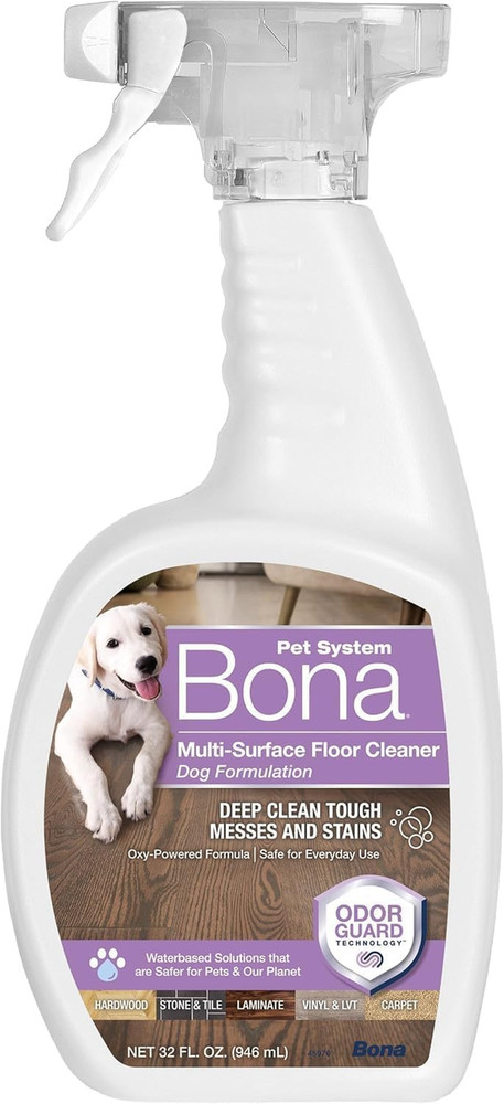 Bona Pet Spray Odor Eliminator, Dog Formulation, 32 Fl Oz