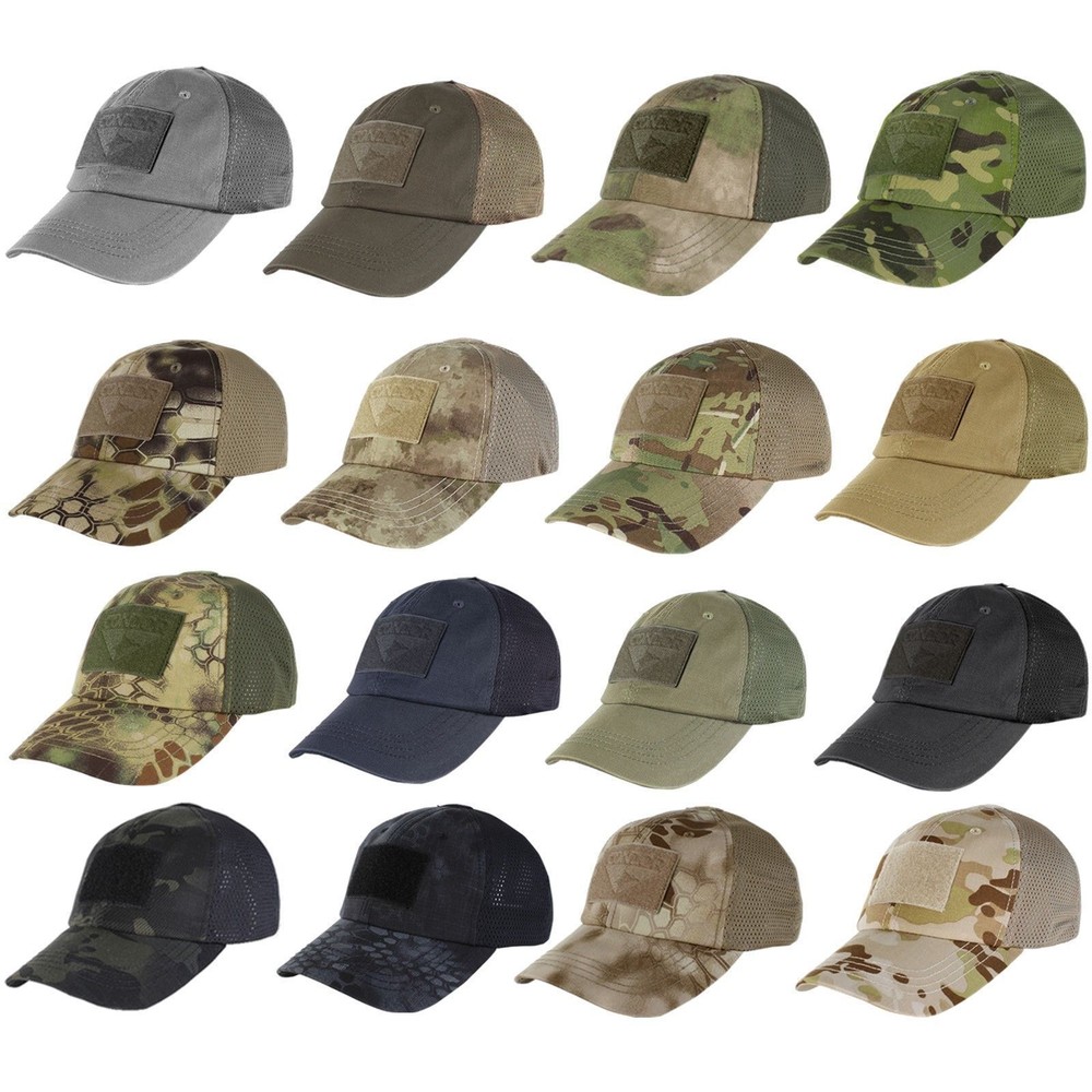 Condor TCM Mesh Tactical Cap Operator Contractor Shooter Hat (Multiple Choice)