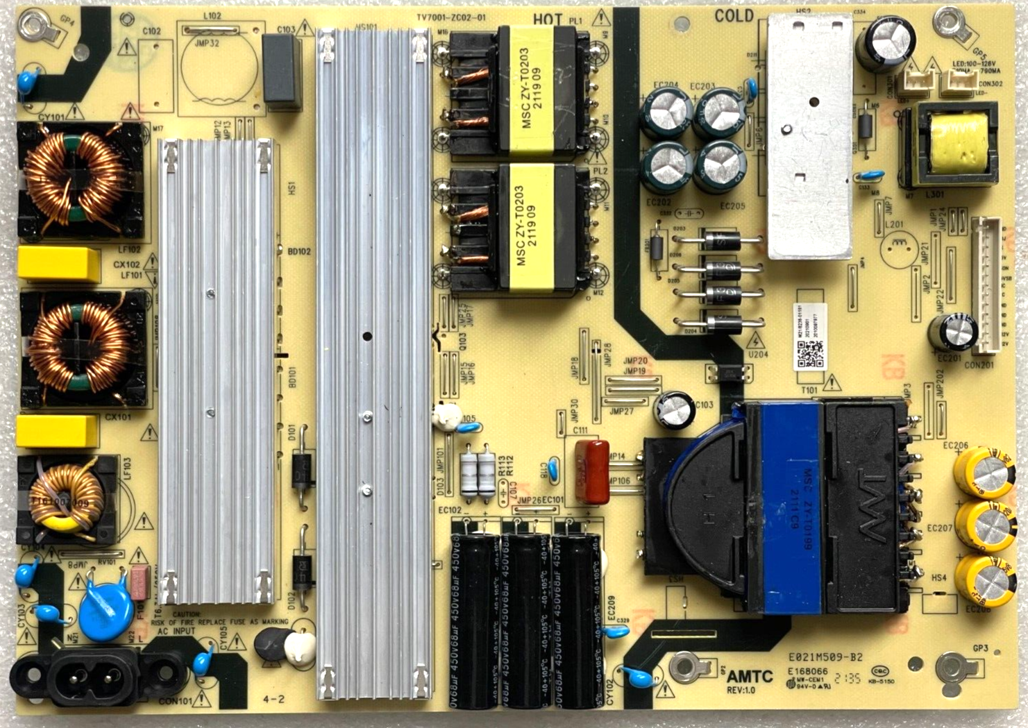 ONN 100068378 / 100012588 Power Supply 514C7001M21 / M21