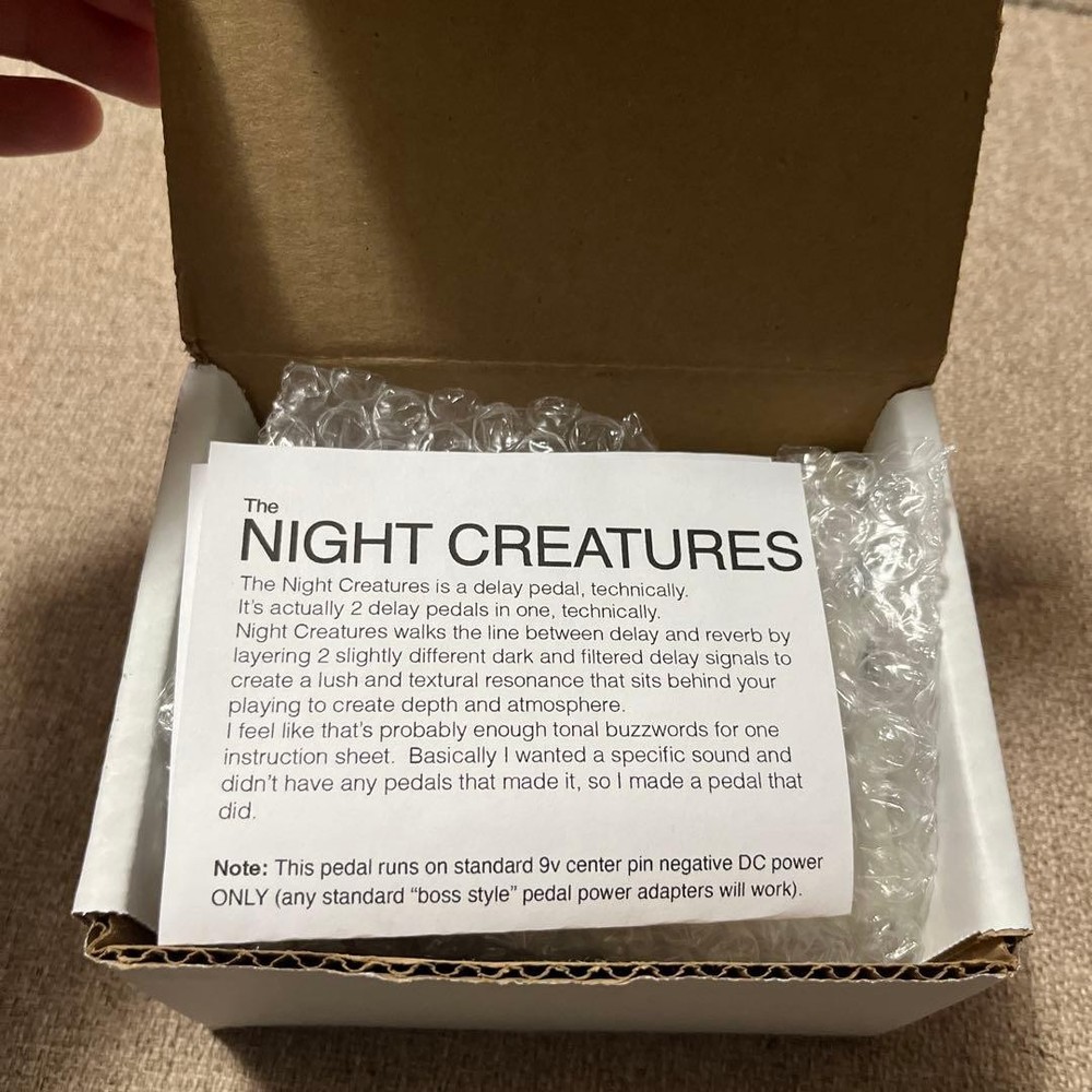 Non-human audio Night Creatures delay 729631