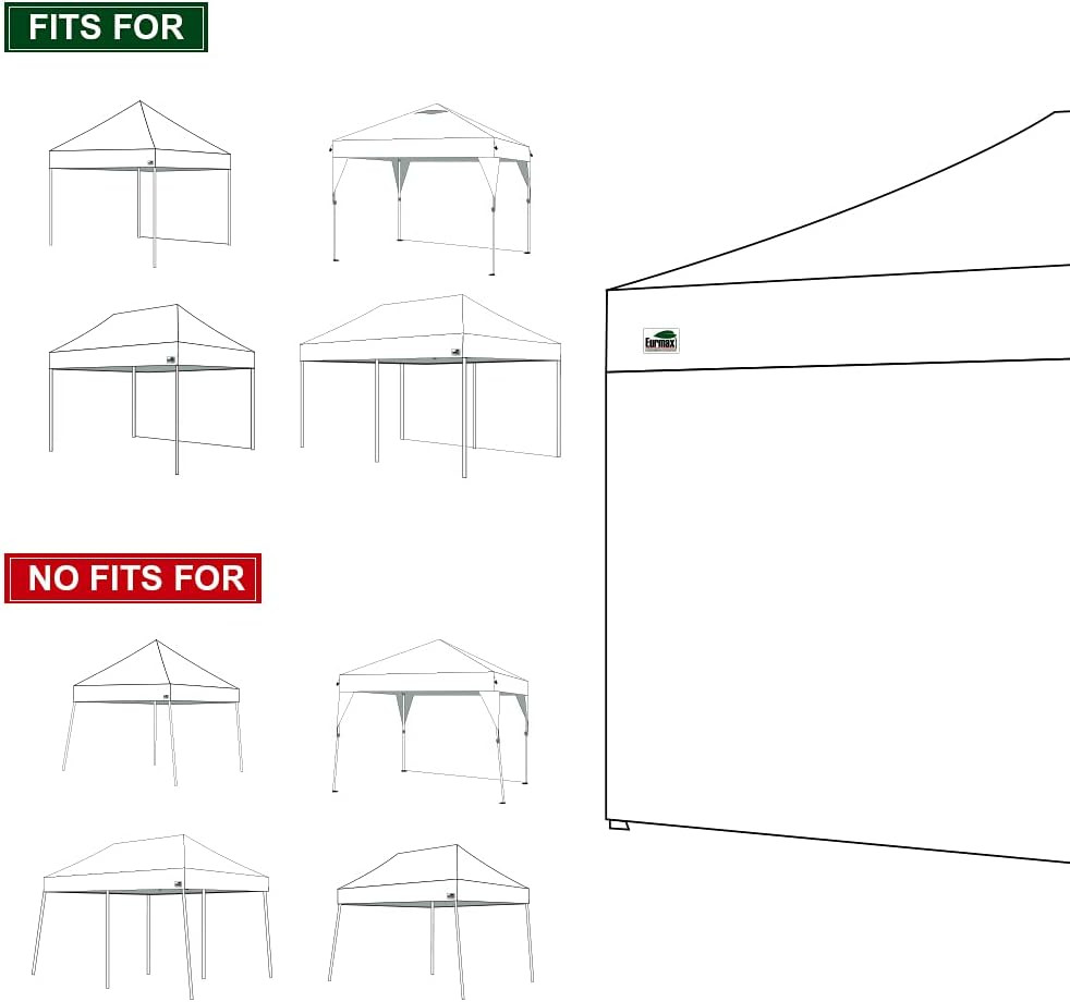 USA Instant Canopy 10x20 Sunwall Sidewall for Camping Shelter