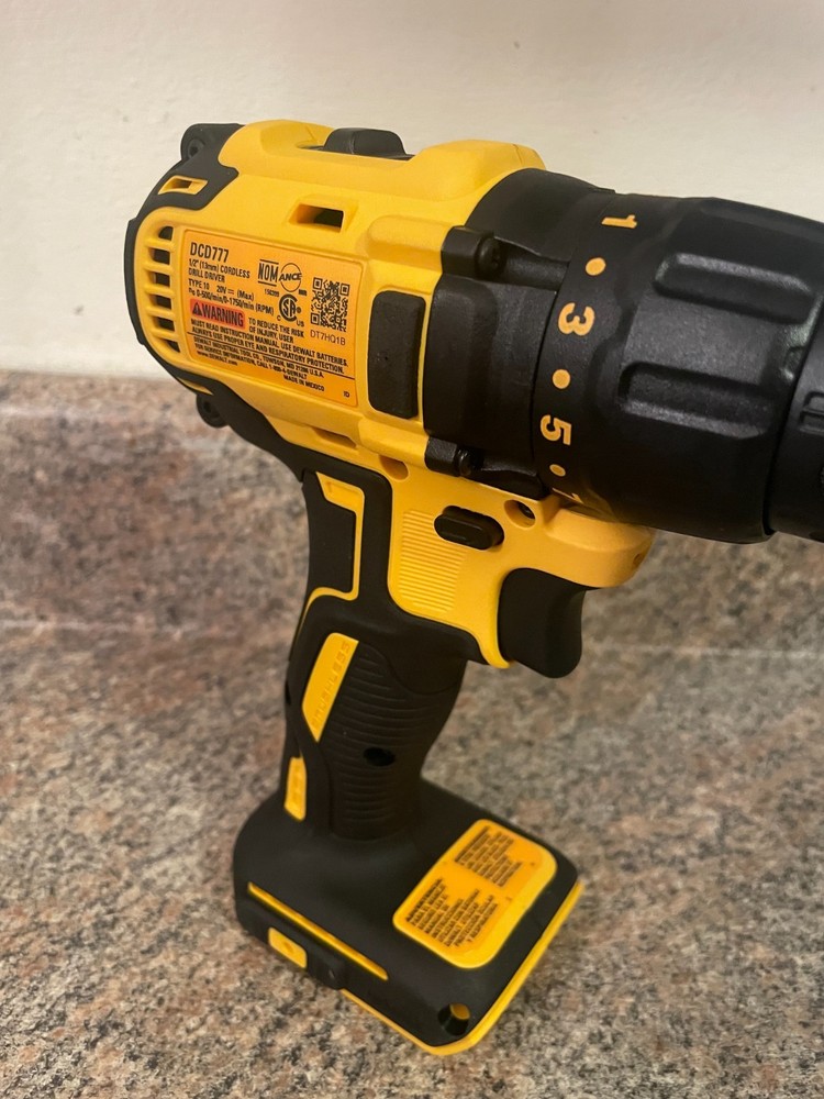DeWalt DCD777 Brushless Drill 1/2" 20V Cordless Compact MAX 20 Volt Tool Only