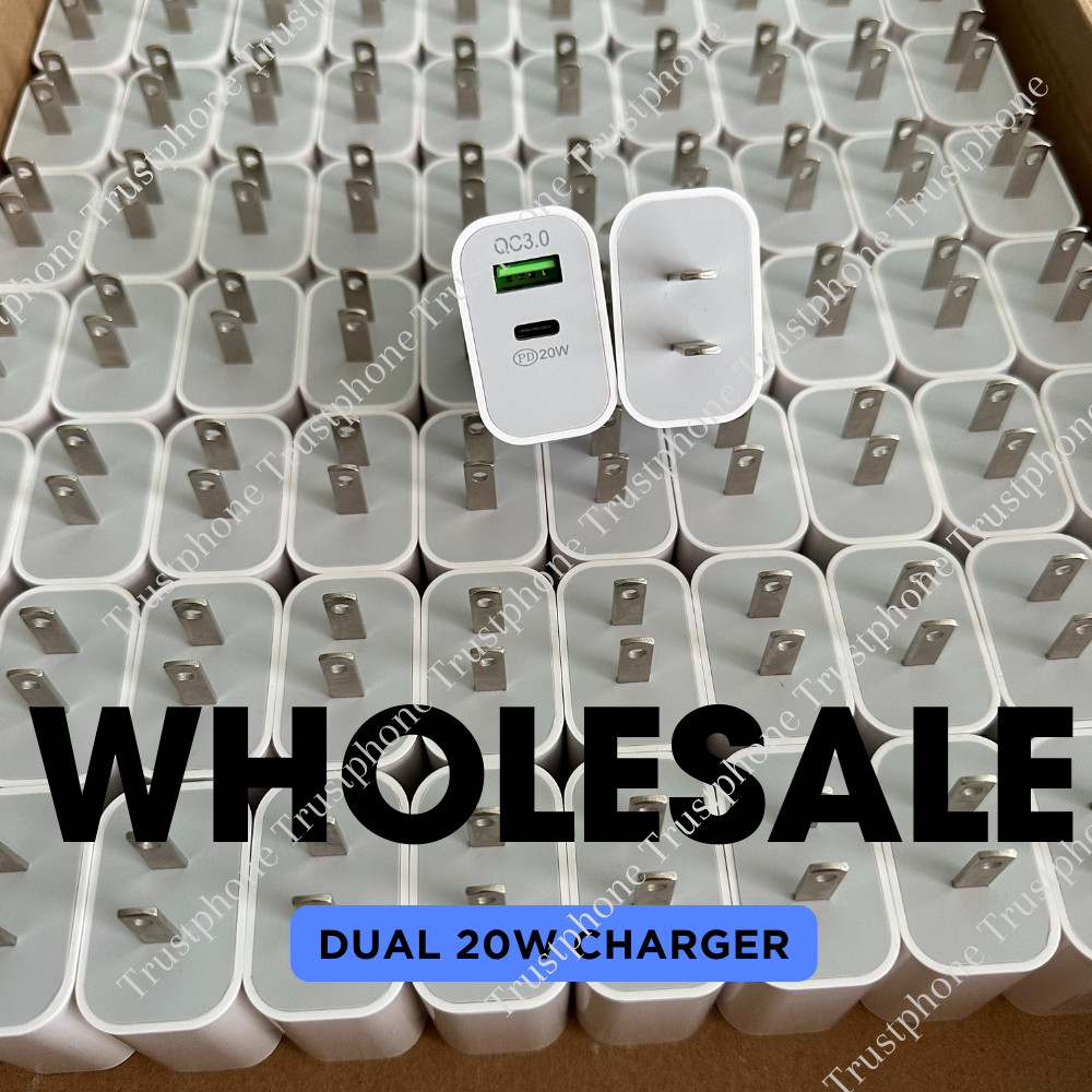 Lot 20W USB Type C Power Adapter Fast Charger Cube Block For iPhone iPad Android