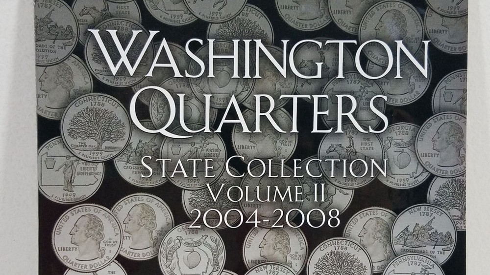 H.E. Harris Washington State Quarter Collection Vol #2 2004-2008 Coin Folder