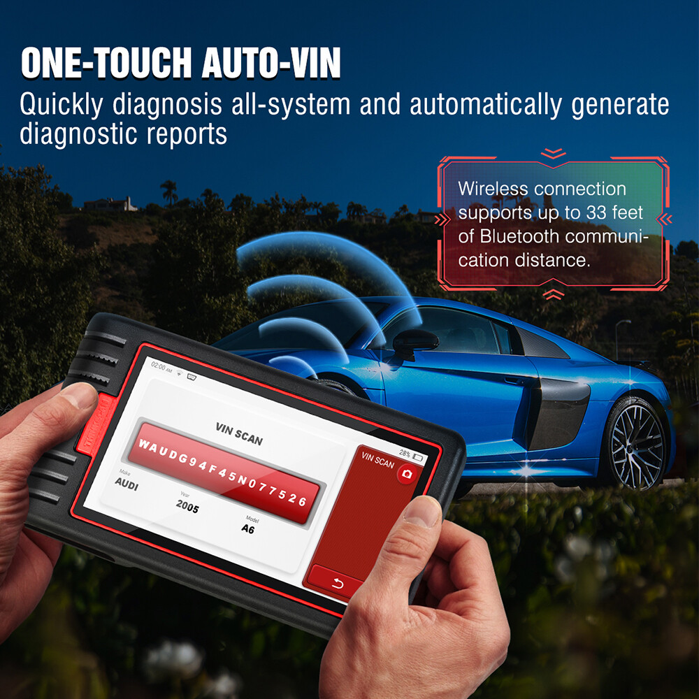Thinkcar Thinkscan Max 2 Car OBD2 Scanner Diagnostic Tool CANFD Lifetime Upgrade