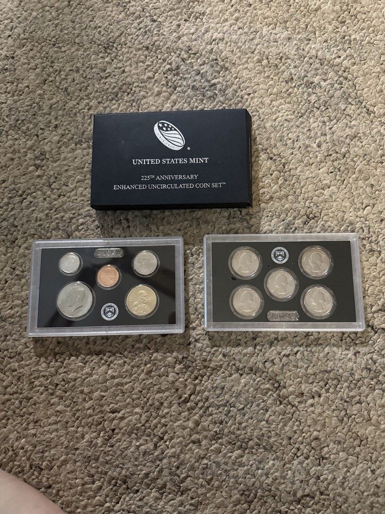 225th Anniversary Enhanced Uncirculated  Coin Set