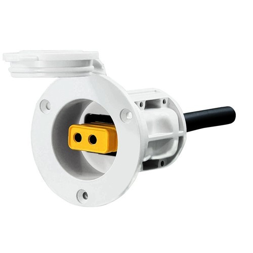 Cannon Flush Mount Power Port - White (1903013)