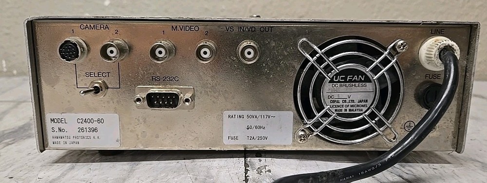 Hamamatsu C2400 Microscope Camera Controller C2400 Made in Japan
