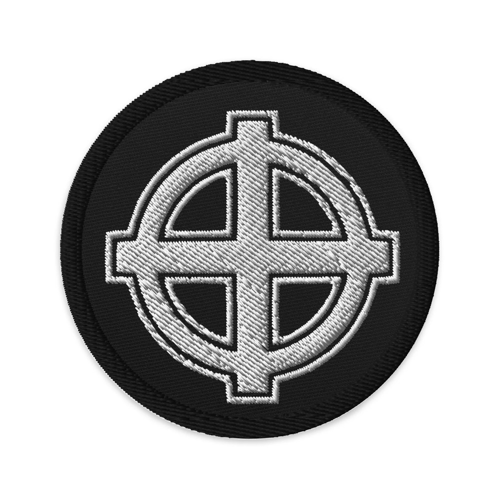 Celtic Cross Embroidered patches