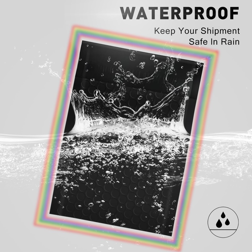 105 Pack Bubble Mailers 3.5x5inch Padded Envelopes Thin Mailing Envelopes Wat...