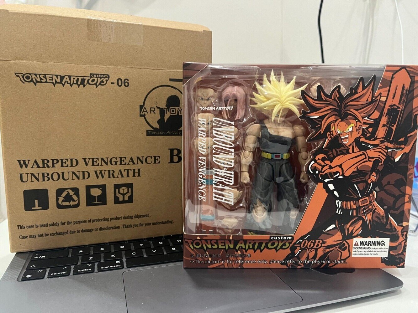 TONSENARTTOYS 06B Dragon Ball Warped Vengeance Unbound Wrath Trunks IN STOCK