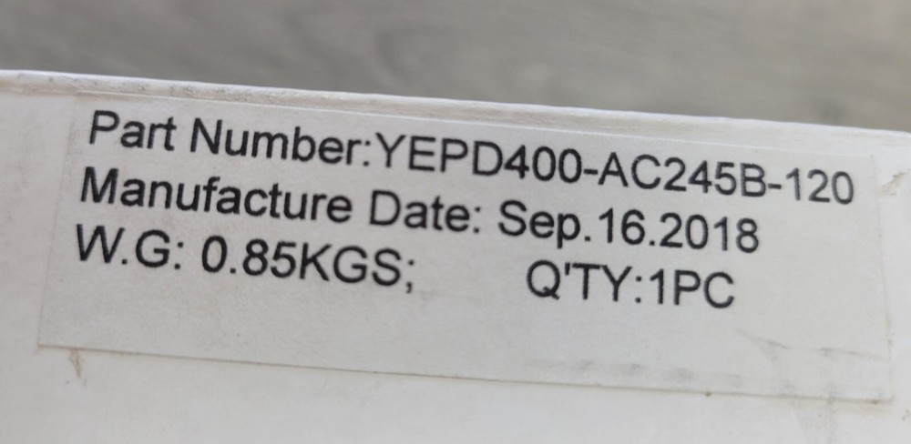 Teknion Power Cord / Bar Extension (YEPD)