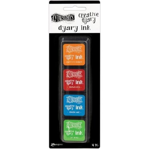 Dylusions Creative Dyary Ink Set  #2  new