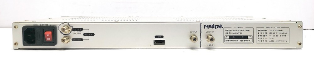 Multiplus SM-100 HD Broadcast Receiver Satellite Modulator CATV Headend