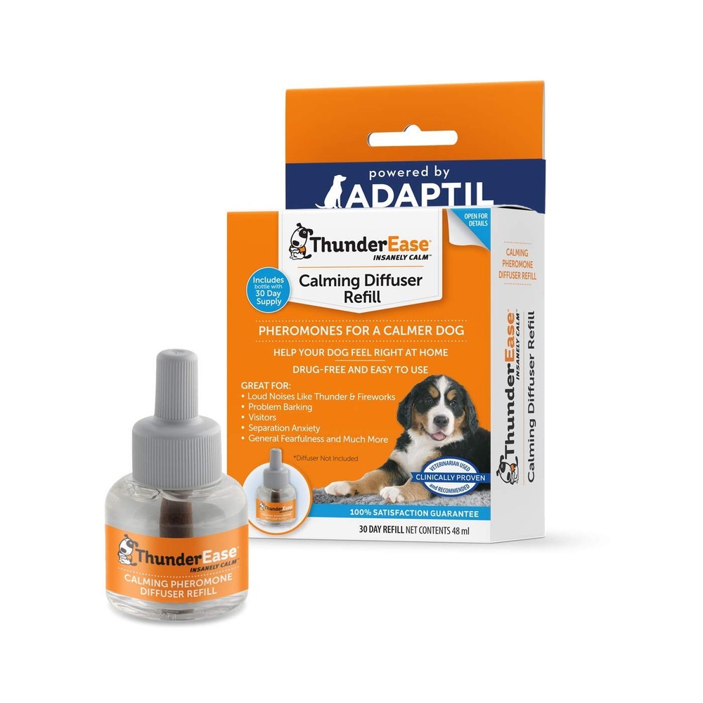 ThunderEase Dog Calming Pheromone Diffuser Refill | Powered by 30 Day Supply
