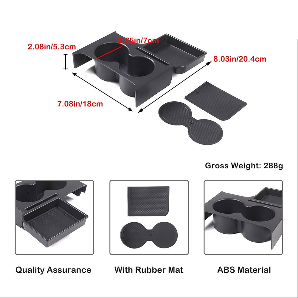 For Ford Maverick 2022-2025 Accessories Center Console Cup Holder Organizer Tray