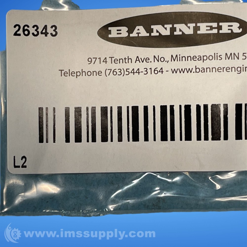 Banner Engineering Corp. 26343 Sensor Hardware Lens FNFP